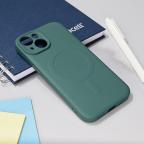 Maska Torbica Teracell Giulietta Magsafe za iPhone 15 6.1 tamno zelena slika 6