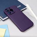 Maska Torbica Teracell Giulietta Magsafe za iPhone 16 Pro 6.3 tamno ljubicasta slika 6