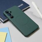 Maska Torbica Teracell Giulietta Magsafe za Samsung S921B Galaxy S24 tamno zelena slika 6