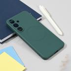 Maska Torbica Teracell Giulietta Magsafe za Samsung S936B Galaxy S25 Plus tamno zelena slika 6