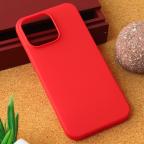 Maska Torbica Teracell Giulietta za iPhone 15 Pro Max 6.7 mat crvena cena 1000 din slika