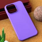 Maska Torbica Teracell Giulietta za iPhone 15 Pro Max 6.7 mat ljubicasta cena 1000 din slika
