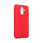 Maska Torbica Teracell Giulietta za Samsung A605G Galaxy A6 Plus 2018 mat crvena cena 1000 din slika