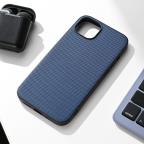 Maska Torbica Teracell Scrub za iPhone 15 6.1 tamno plava slika 5