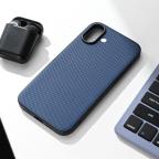 Maska Torbica Teracell Scrub za iPhone 16 Plus 6.7 tamno plava slika 5