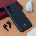 Maska Torbica Teracell Skin za Xiaomi 12T mat crna cena 1000 din slika