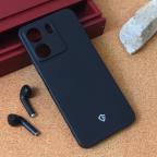 Maska Torbica Teracell Skin za Xiaomi Redmi 13C mat crna cena 1000 din slika