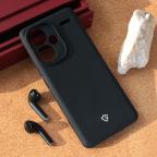 Maska Torbica Teracell Skin za Xiaomi Redmi Note 13 Pro Plus (EU) mat crna cena 1000 din slika