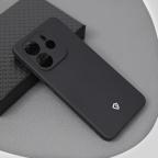 Maska Torbica Teracell Skin za Xiaomi Redmi Note 14 4G (SRB) mat crna slika 2