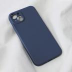 Maska Torbica Teracell Soft Velvet za iPhone 14 Plus 6.7 tamno plava cena 1000 din slika