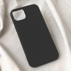 Maska Torbica Teracell Soft Velvet za iPhone 15 Plus 6.7 crna cena 1000 din slika