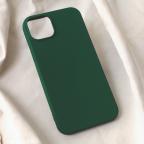 Maska Torbica Teracell Soft Velvet za iPhone 15 Plus 6.7 tamno zelena cena 1000 din slika