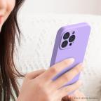 Maska Torbica Teracell Soft Velvet za iPhone 15 Pro Max 6.7 tamno plava slika 6