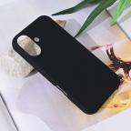 Maska Torbica Teracell Soft Velvet za iPhone 16 6.1 crna cena 1000 din slika