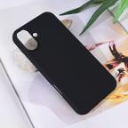 Maska Torbica Teracell Soft Velvet za iPhone 16 Plus 6.7 crna cena 1000 din slika