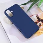 Maska Torbica Teracell Soft Velvet za iPhone 16 Plus 6.7 tamno plava cena 1000 din slika