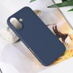 Maska Torbica Teracell Soft Velvet za iPhone 17 6.3 tamno plava cena 1000 din slika