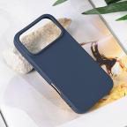 Maska Torbica Teracell Soft Velvet za iPhone 17 Pro 6.3 tamno plava cena 1000 din slika