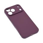 Maska Torbica Teracell Soft Velvet za iPhone 17 Pro Max/18 Pro Max 6.9 tamno ljubicasta slika 8