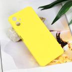 Maska Torbica Teracell Soft Velvet za Samsung A065F Galaxy A06 zuta cena 1000 din slika