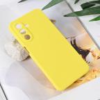 Maska Torbica Teracell Soft Velvet za Samsung A175F/A185F Galaxy A17/A18 zuta cena 1000 din slika