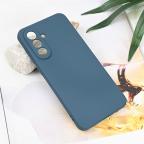 Maska Torbica Teracell Soft Velvet za Samsung A566B Galaxy A56 5G tamno plava cena 1000 din slika