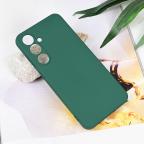 Maska Torbica Teracell Soft Velvet za Samsung S721B Galaxy S24 FE tamno zelena cena 1000 din slika