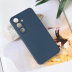 Maska Torbica Teracell Soft Velvet za Samsung S931B Galaxy S25 plava cena 1000 din slika