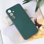 Maska Torbica Teracell Soft Velvet za Samsung S936B Galaxy S25 Plus tamno zelena cena 1000 din slika