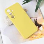 Maska Torbica Teracell Soft Velvet za Samsung S936B Galaxy S25 Plus zuta cena 1000 din slika