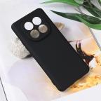 Maska Torbica Teracell Soft Velvet za Xiaomi Redmi Note 14 Pro Plus crna cena 1000 din slika