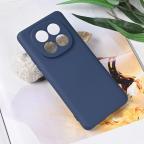 Maska Torbica Teracell Soft Velvet za Xiaomi Redmi Note 14 Pro Plus tamno plava cena 1000 din slika