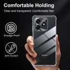 Maska Torbica Transparent Ice Cube za Honor X5c Plus slika 5