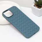 Maska Torbica Weave case za iPhone 14 6.1 svetlo zelena cena 1000 din slika