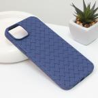 Maska Torbica Weave case za iPhone 14 Plus 6.7 plava cena 1000 din slika