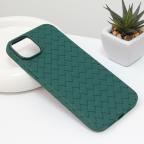 Maska Torbica Weave case za iPhone 14 Plus 6.7 zelena cena 1000 din slika