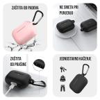 Torbica za Airpods Pro/Pro 2 crna slika 2