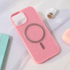 Maska Torbica Magsafe Crystal Glow za iPhone 15 6.1 roze slika 5