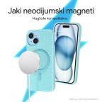 Maska Torbica Magsafe Crystal Glow za iPhone 15 Pro Max 6.7 crna slika 3