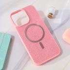 Maska Torbica Magsafe Crystal Glow za iPhone 15 Pro Max 6.7 roze slika 5