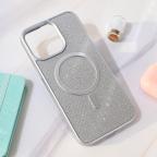 Maska Torbica Magsafe Crystal Glow za iPhone 15 Pro Max 6.7 srebrna slika 5