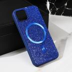 Maska Torbica Magsafe Glam za iPhone 13 6.1 plava slika 5