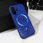 Maska Torbica Magsafe Glam za iPhone 16 6.1 plava slika 5