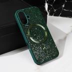 Maska Torbica Magsafe Glam za iPhone 16 6.1 zelena slika 5