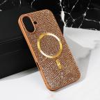 Maska Torbica Magsafe Glam za iPhone 16 Plus 6.7 zlatna slika 5