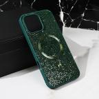 Maska Torbica Magsafe Glam za iPhone 16 Pro Max 6.9 zelena slika 5