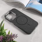 Maska Torbica Magsafe Sparkle Dust za iPhone 16 Pro 6.3 crna slika 6