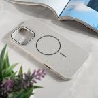 Maska Torbica Magsafe Sparkle Dust za iPhone 16 Pro Max 6.9 srebrna slika 6