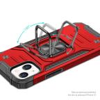 Maska Torbica Hard Border Ring za iPhone 14 6.1 plava slika 2