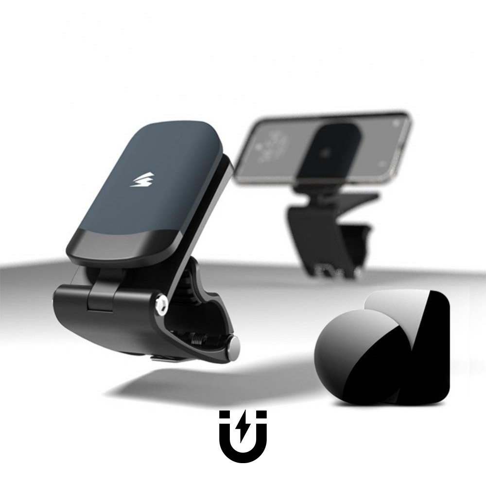 Univerzalni auto drzac magnetic sivi cena 4000 din slika